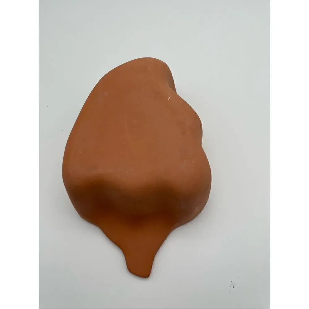 Vintage Terracotta Pepper Shaped Roaster / Salsa Pan Serveware